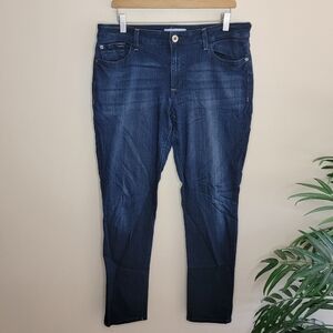 DL1961 Amanda Skinny Jeans in Moscow Dark Wash Size 32 Stretchy